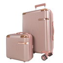Kit de 4 Malas Milano™ em ABS Reforçado com Giro 360° e Design Antirrisco
